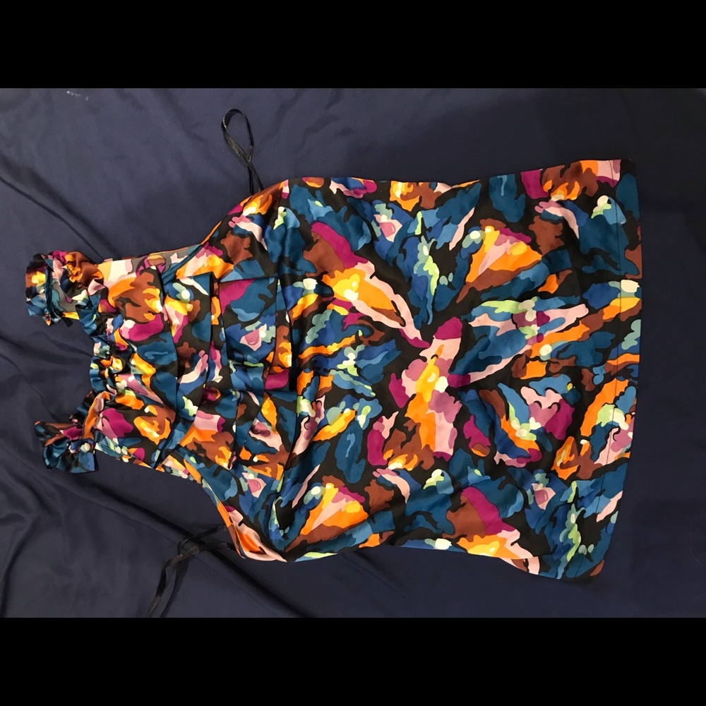 Tropical Summer Silk Top🍃🌴